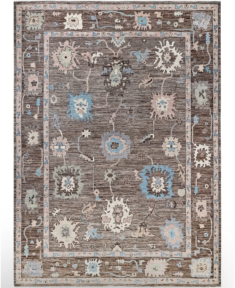 Adorn Hand Woven Rugs Colorful Oushak M0103-31 9'11"x13'8" Area Rug