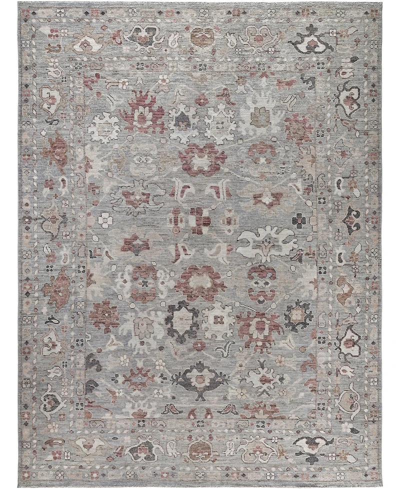 Adorn Hand Woven Rugs Colorful Oushak M0103-43 8'10"x11'10" Area Rug