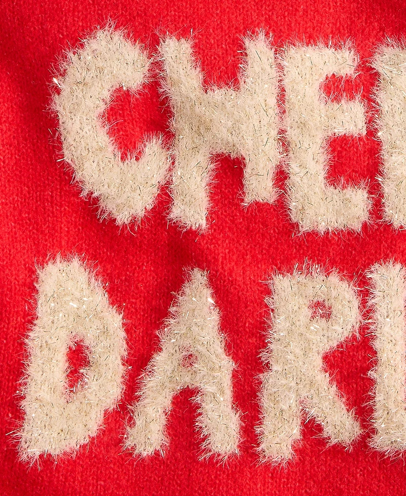 On 34th Women's Cheers Darling Crewneck Sweater, Macy's Exclusive