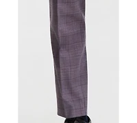 Ted by Baker Men's Modern-Fit Plaid Suit Separate Pants