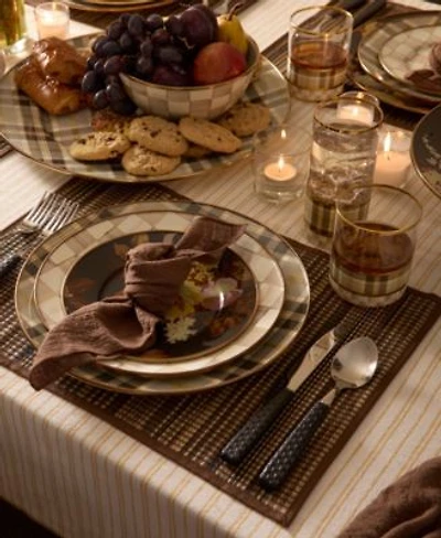 Mackenzie Childs Tartan Mocha Collection