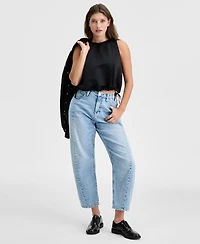 On 34th Women's Sleeveless Bubble Hem Top, Macy's Exclusive