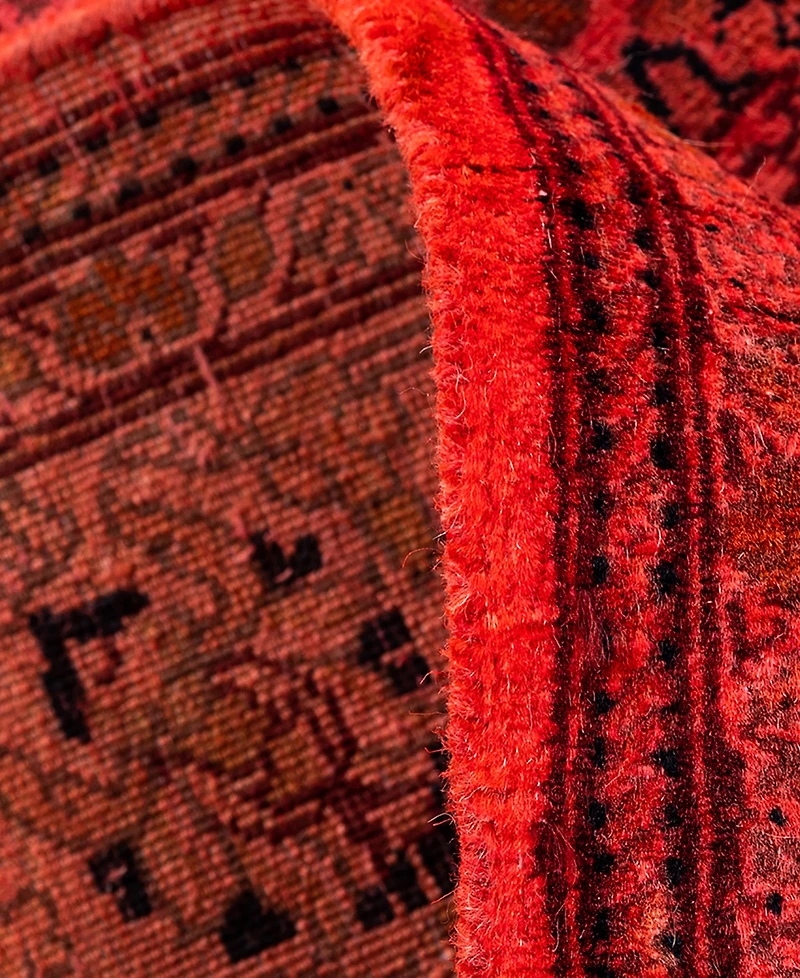 Adorn Hand Woven Rugs Fine Vibrance M1355 2'6"x11'6" Runner Area Rug