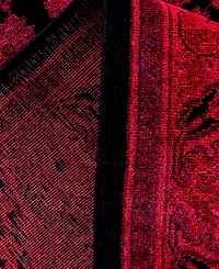 Adorn Hand Woven Rugs Fine Vibrance M1380 2'7"x12'6" Runner Area Rug