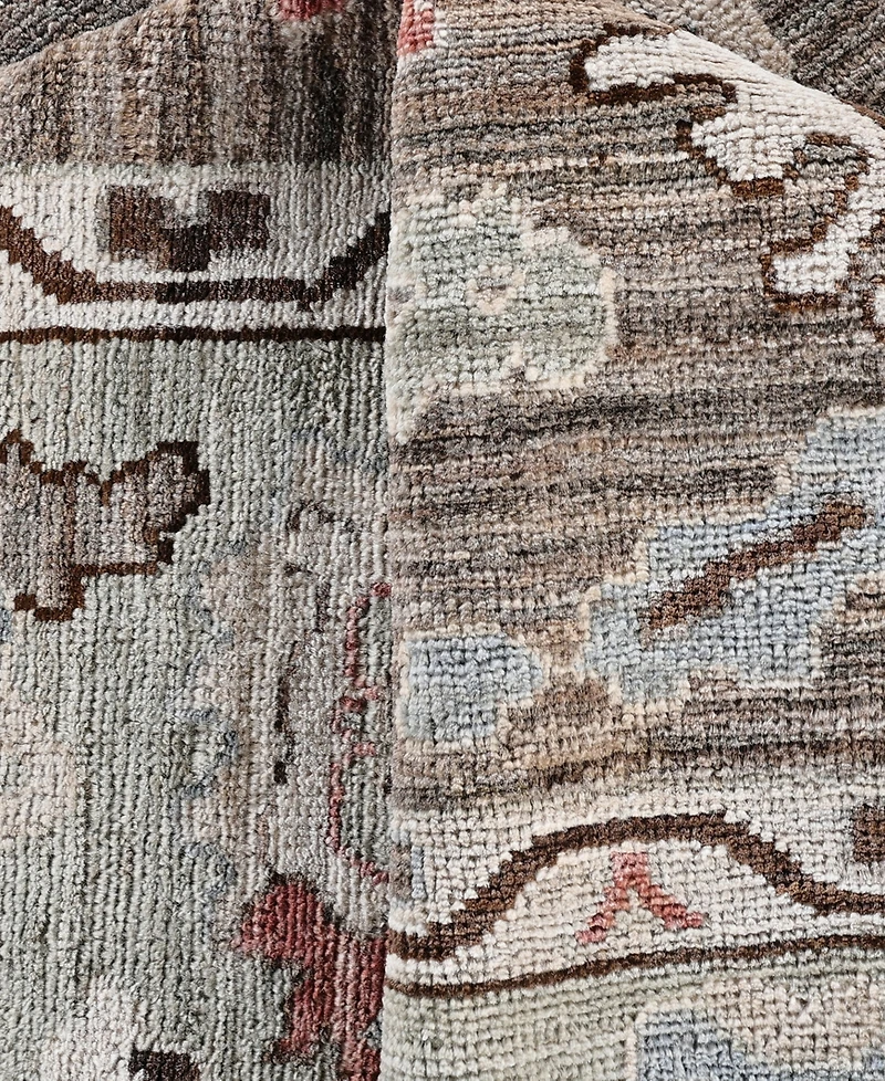 Adorn Hand Woven Rugs Colorful Oushak M0103-46 8'x9'8" Area Rug