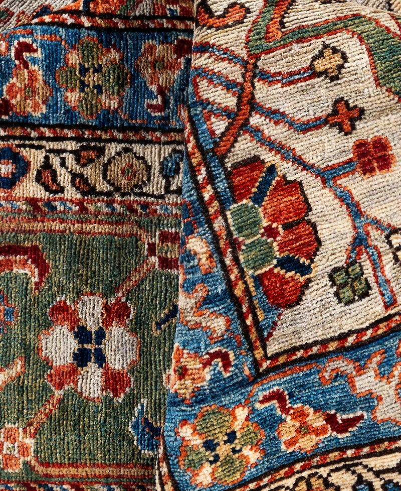 Adorn Hand Woven Rugs Serapi M0103- 8'1"x9'11" Area Rug