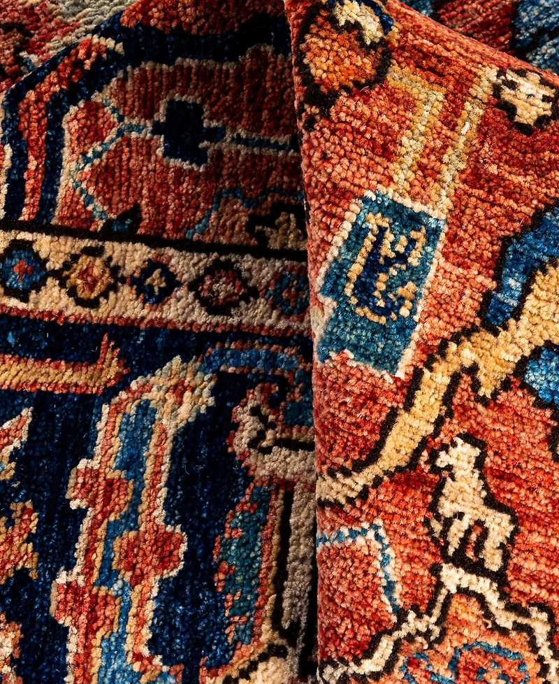 Adorn Hand Woven Rugs Serapi M0103- 4'2"x5'10" Area Rug