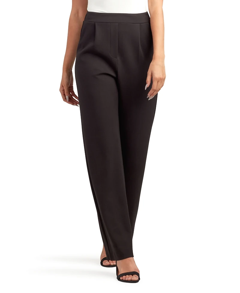 Bcx Women's Wide Leg Elastic Waistband Pants