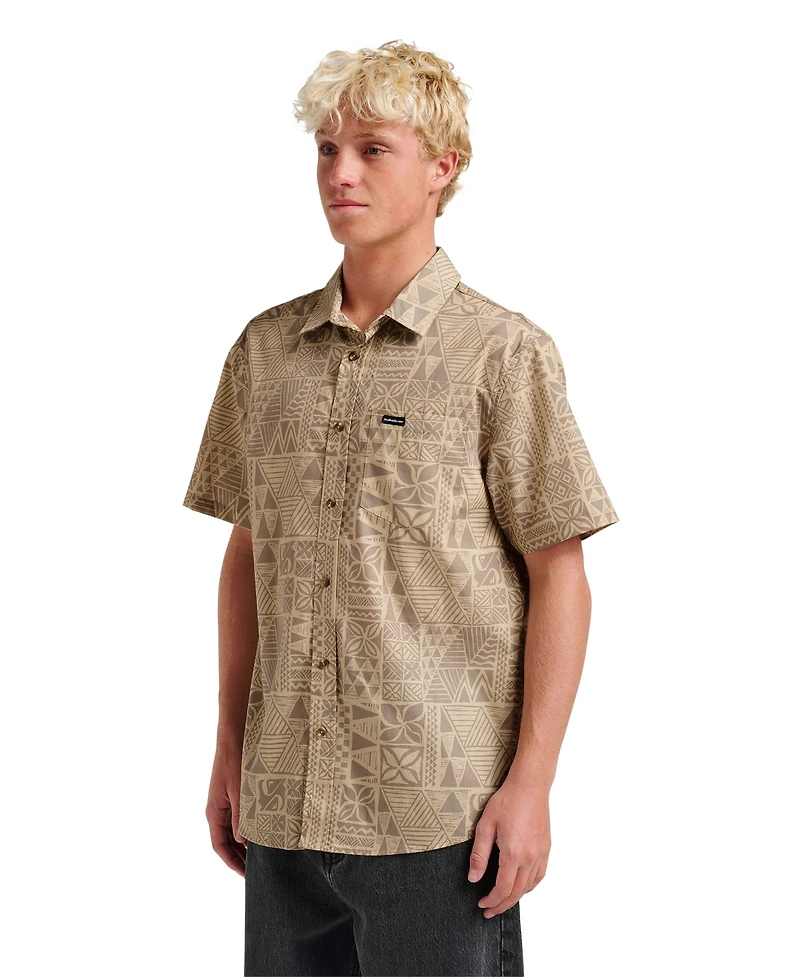 Quiksilver Men's Makaha Classic Short Sleeve Shirt