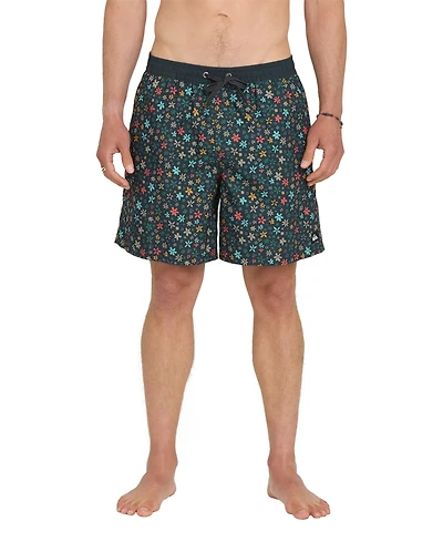 Quiksilver Men's Everyday Volley Ditsy Floral Swim Shorts
