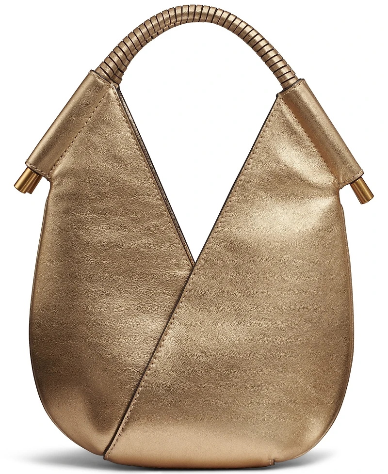 Donna Karan New York Metallic Micro Crossbody Bag
