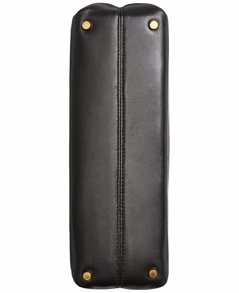 Donna Karan New York Poplin Crossbody Bag with Chain Strap