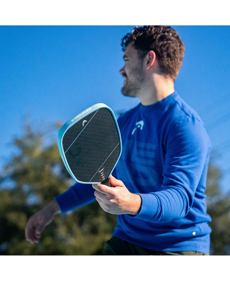 Head Gravity Tour Ex Pickleball Paddle - Black/Lt Blue / 4 1/8 / 8.6 Oz