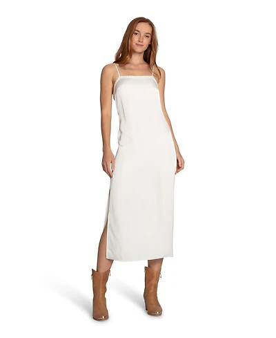 Belle & Bloom Women's Smoke and Mirror Midi Slip Dress