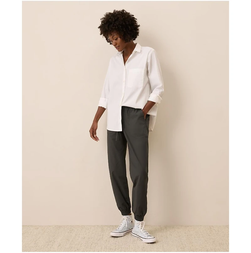 Pact Women's Organic Cotton All Day Poplin Classic Shirt