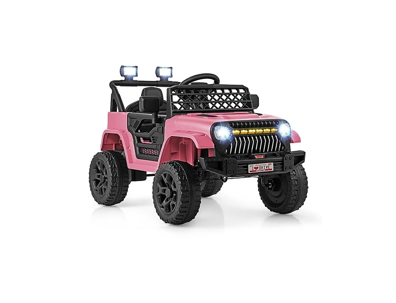 Akiudex 12V Kids Ride-On Truck with Remote Control and Music