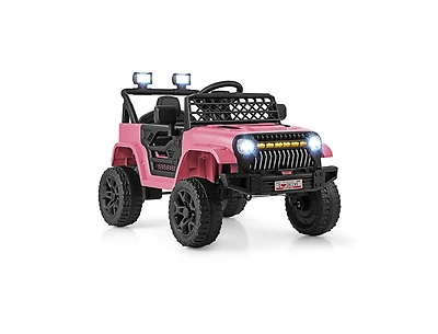 Akiudex 12V Kids Ride-On Truck with Remote Control and Music