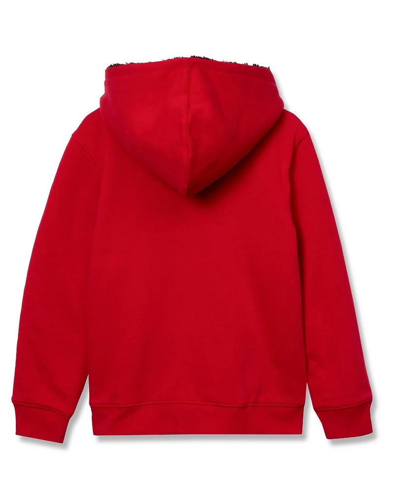 Lands' End Kids Husky Reversible High Pile Fleece Hoodie