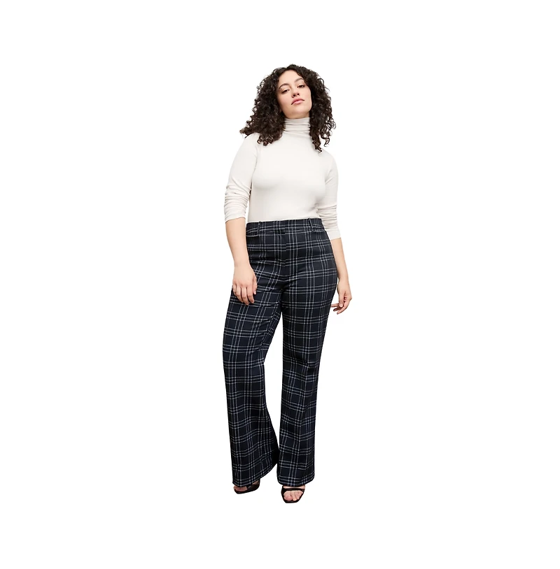 M.m.LaFleur Axam Layering Turtleneck - Contrast Organic Ribbed Pima Cotton