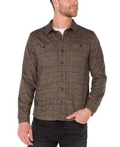 Liverpool Los Angeles Men's Long Sleeve Button-Up Shirt