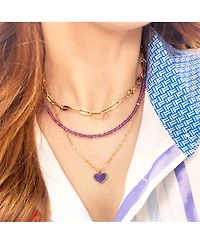 The Lovery Mariner Link Chain Necklace 14K Gold