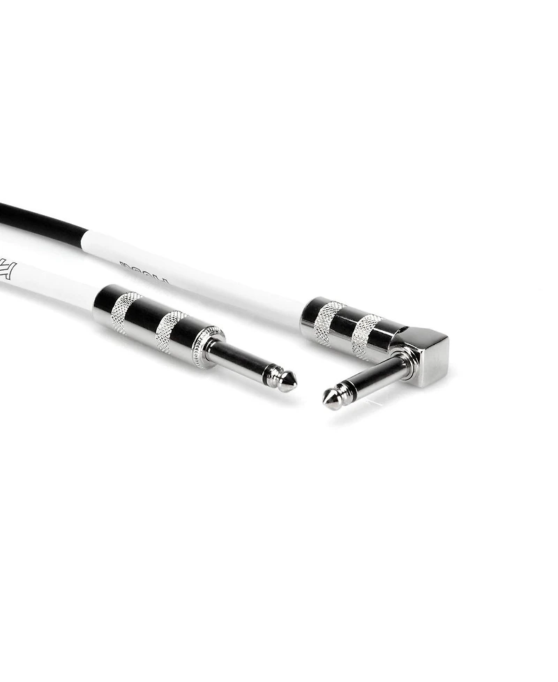 Hosa Technology Straight to Right-Angle Guitar Cable, 25'