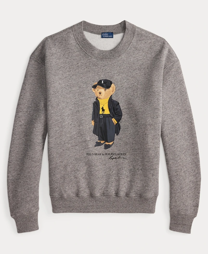 Polo Ralph Lauren Women's Bear Fleece Crewneck Sweatshirt
