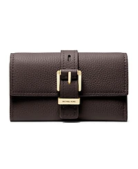 Michael Kors Nolita Flap Trifold Leather Wallet