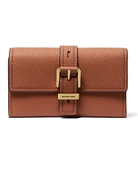 Michael Kors Nolita Flap Trifold Leather Wallet
