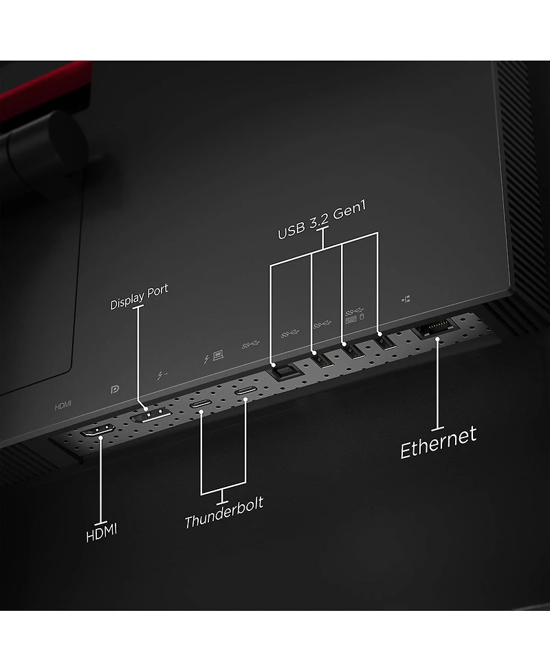 Lenovo ThinkVision P40w-20 39.7" 21:9 5K2K Wuhd Curved Ips Wled Lcd Monitor, Raven Black