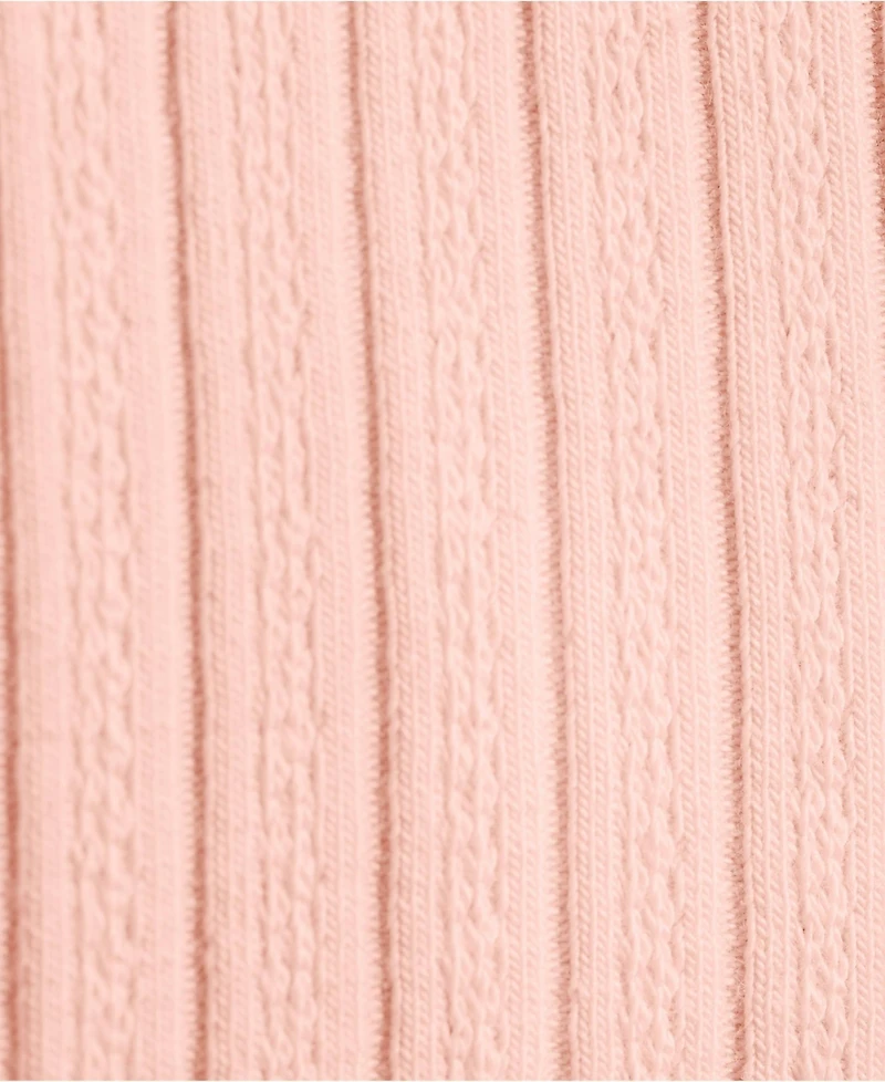 Lands' End Women's Sleeveless Pointelle Rib Boat Neck Tank