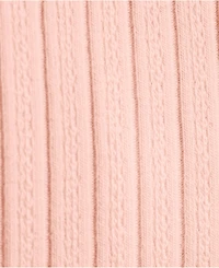 Lands' End Women's Sleeveless Pointelle Rib Boat Neck Tank