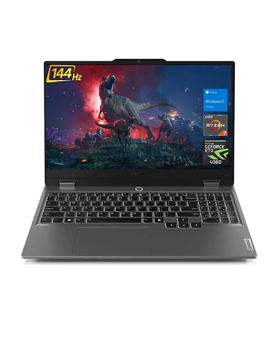 Lenovo Loq 15.6" Gaming Traditional Laptop Amd Ryzen 7 8845HS 16GB Ram Nvidia GeForce Rtx 4060 1TB Ssd Storage Windows 11 Home Fhd 144Hz - Grey