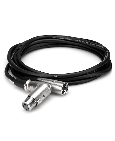 Hosa Technology Hosa Xff-101.5 Balanced Interconnect, Right-angle XLR3F to XLR3M, 1.5 ft