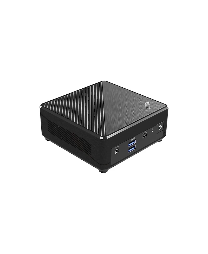 Msi Cubi N Adl-048US Mini Desktop Computer, Intel N100 0.8GHz, 4GB Ram, 128GB Ssd, Windows 11 Pro, Black