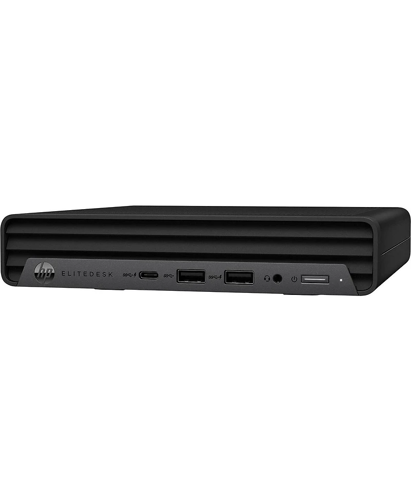 Hp Elite Mini 805 G8 Desktop Mini Pc, Amd Ryzen 5 Pro 5650GE 3.4GHz, 8GB Ram, 256GB Ssd, Windows 11 Pro, Jack Black