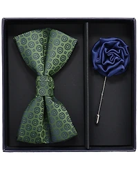 Ben Sherman Men's 2-Piece Bow Tie and Lapel Pin Box Set