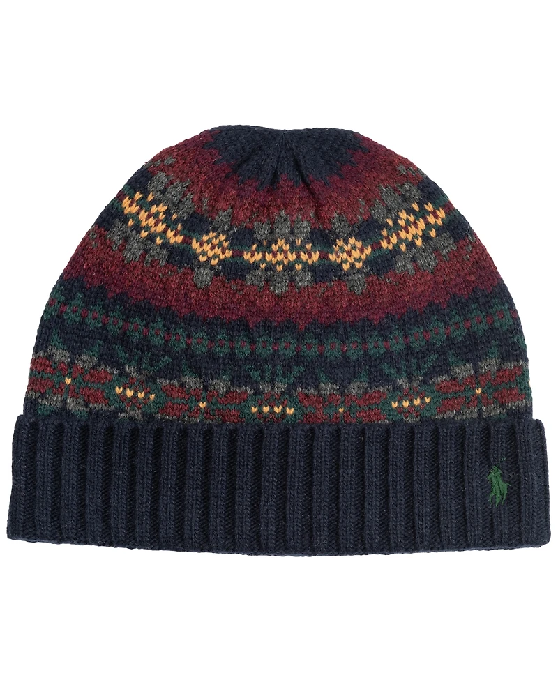 Polo Ralph Lauren Men's Fair Isle Beanie