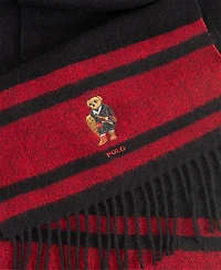 Polo Ralph Lauren Men's Woven Holiday Bear Scarf