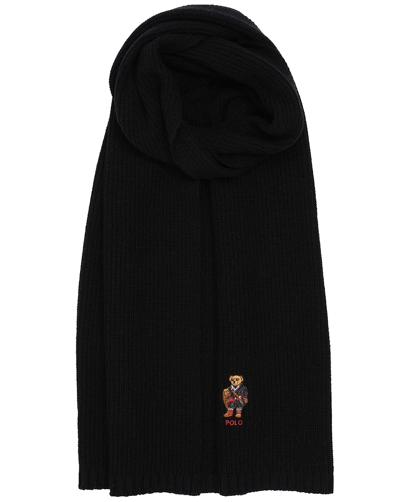 Polo Ralph Lauren Men's Holiday Bear Scarf