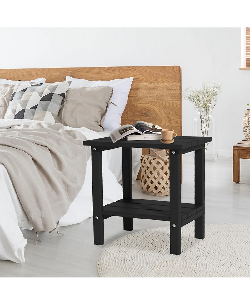 Decksplore Double-layer coffee table made of Hdpe