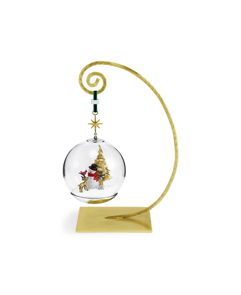 Michael Aram Snowman and Forest Friends Snow Globe Ornament