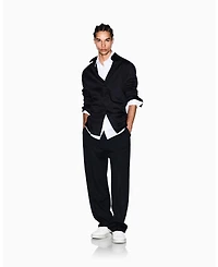 A|X Armani Exchange Men's Night Lab Embellished Woven Shirt