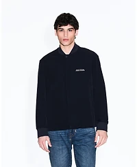 A|X Armani Exchange Men's Nylon Graphic Bomber Jacket