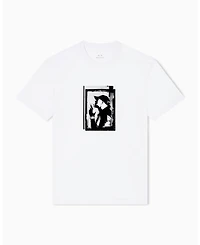 A|X Armani Exchange Men's Night Lab Man Graphic T-Shirt