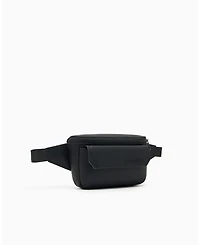 A|X Armani Exchange Men's Faux-Leather Lettering Belt Bag