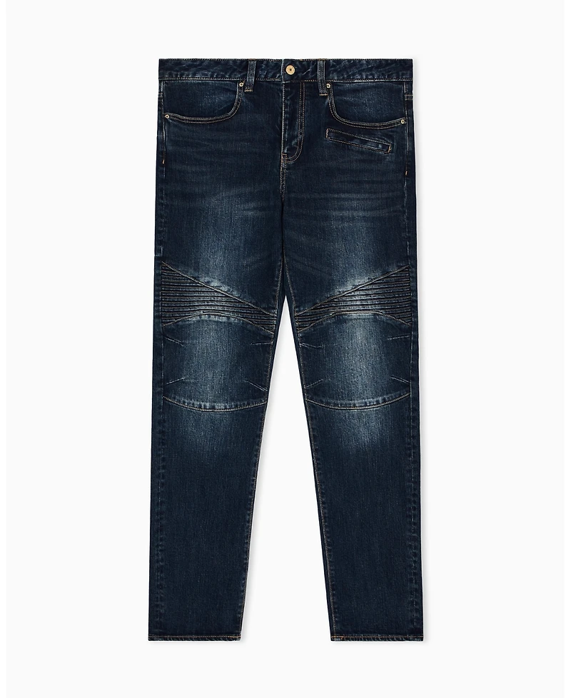 A|X Armani Exchange Men's J27 Skinny Biker Jeans