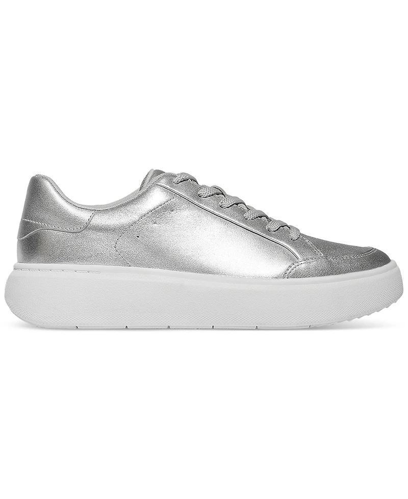 FitFlop Women's Rtg Metallic-Leather Lace-up Sneakers