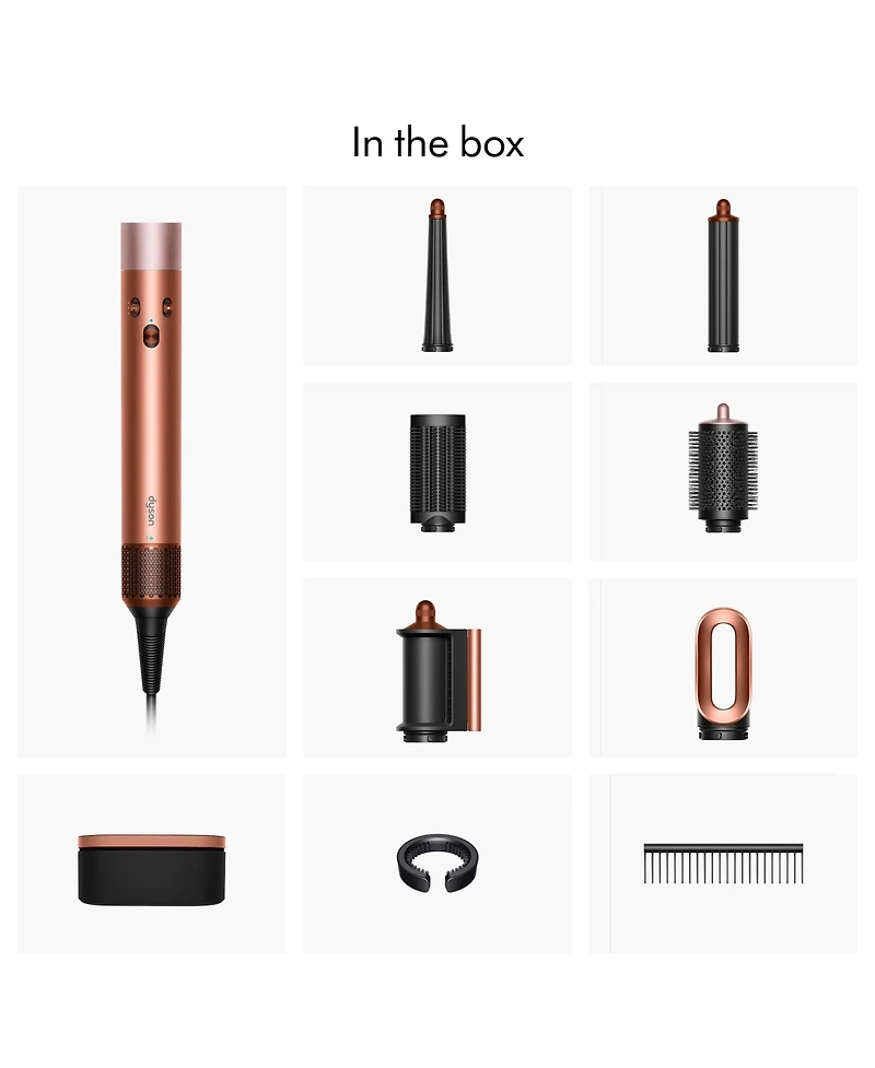 Special edition Dyson Airwrap i.d. multi-styler Straight+Wavy | Amber Silk