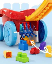 Mega Bloks First Builders Block Scooping Wagon, 21 Pieces